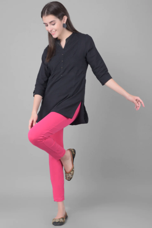Comfort Lady Hot Pink Kurti Pant for Women | Stylish Ethnic Bottom Wear