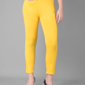 comfort-lady-lycra-pants-for-women-hot-yellow