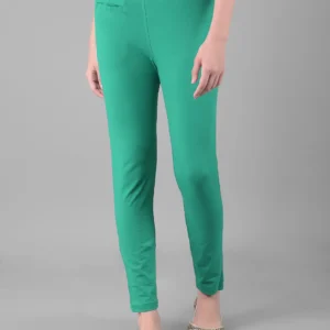 comfort-lady-lycra-pants-for-women-parrot-green
