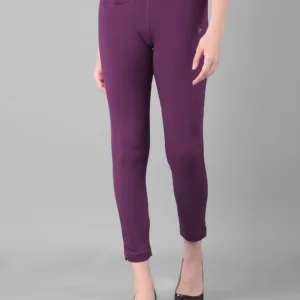comfort-lady-lycra-pants-for-women-dark-purple