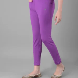 comfort-lady-lycra-pants-for-women-sweet-purple