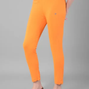 comfort-lady-lycra-pants-for-women-neon-orange