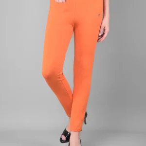 comfort-lady-lycra-pants-for-women-super-orange